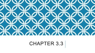 CHAPTER 3.3
 