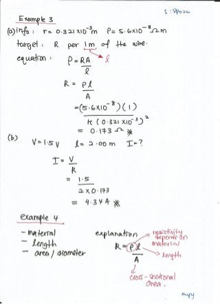 SF026 CHAPTER 3: Electric Current and Direct Current BP6 2014/2015 (3.1-3.5)