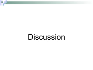 Discussion
 