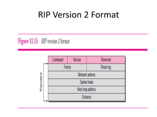 RIP Version 2 Format
 