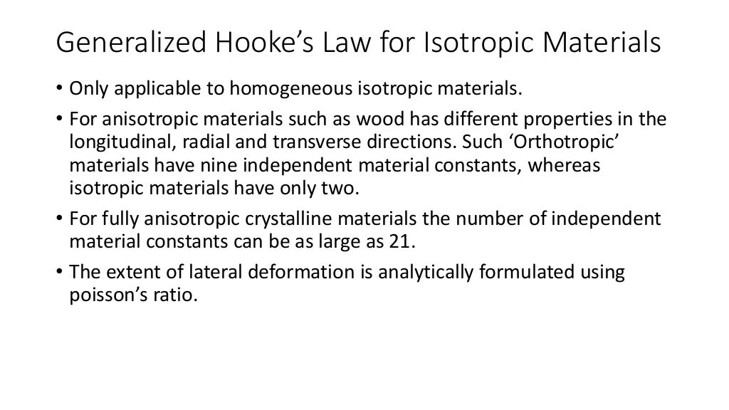 Chapter 3 Generalized Hooke's Law, Pressure Vessels, and ThickWalle…