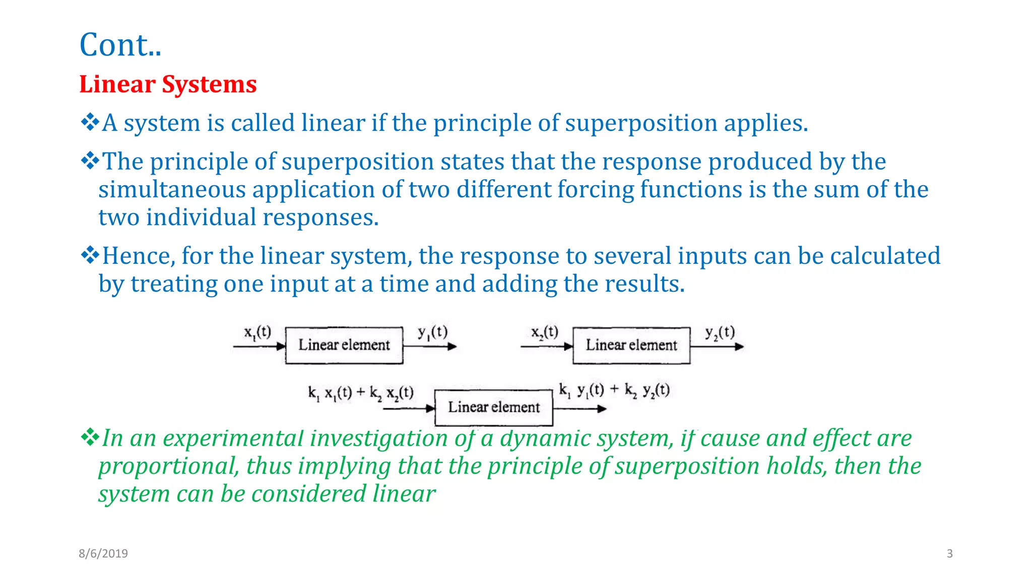 Chapter 3 mathematical modeling of dynamic system | PPTX