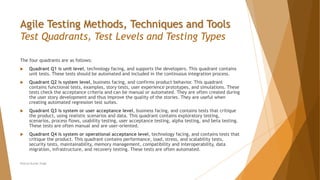 Chapter 3 - Agile Testing Methods, Techniques and Tools | PPT