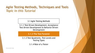 Chapter 3 - Agile Testing Methods, Techniques and Tools | PPT