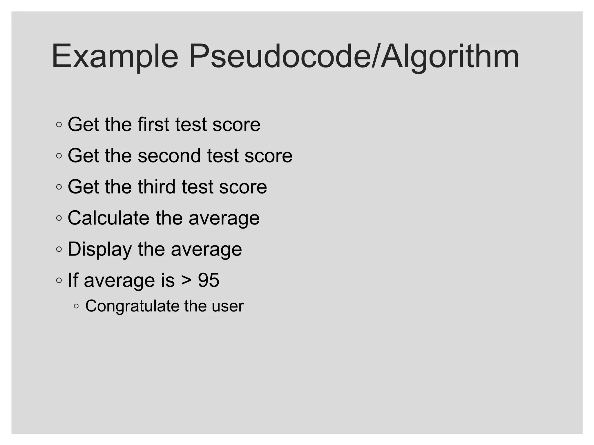 Decision Structures and Boolean Logic