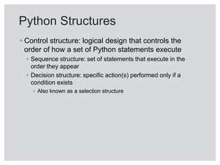 Decision Structures and Boolean Logic | PPT