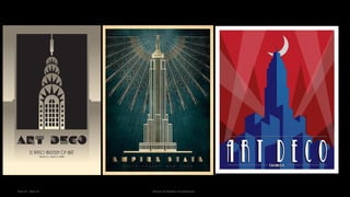 Year III – Sem VI History of Modern Architecture
 