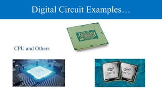 Digital Circuit Examples…
CPU and Others
 