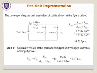 Per-Unit Representation
Per-Unit Representation
17
 