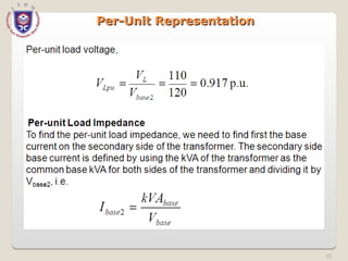 36
Per-Unit Representation
Per-Unit Representation
 