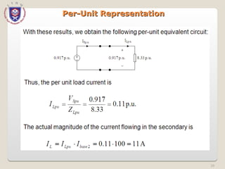 38
Per-Unit Representation
Per-Unit Representation
 