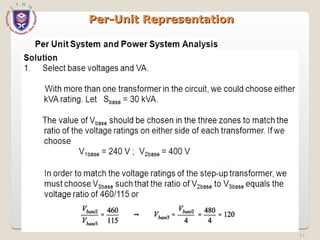 61
Per-Unit Representation
Per-Unit Representation
 