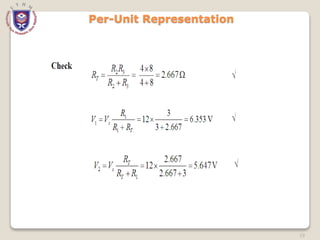 Per-Unit Representation
19
 