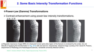 Sample Intensity Transformation Chapter 3. Intensity Transformations and Spatial Filtering.pdf