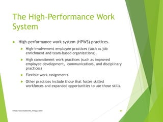 Chapter 3 HR SCORECARD and Strategic Management | PPT