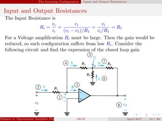 Chapter 3 operational amplifier electrical engineering | PDF