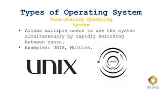 Chapter 3: Operating System (OS). IT and Computer Science | PPTX ...