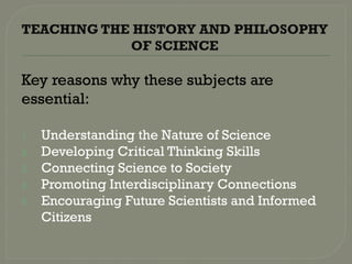 History and Philosophy of ScienceEd.pptx