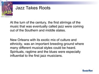 Chapter 3 blues jazz and rock deep and through dive | PPT