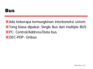 Ada Rouf Organisasi dan Arsitektur Komputer MO-03 | PDF