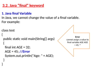 Inheritance Interface and Packags in java programming.pptx