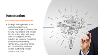 Chapter 3. Social Responsibility and Ethics in Strategic Management | PDF