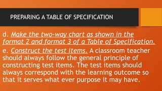 CHAPTER 3 Assessment of Learning Lesson.pptx