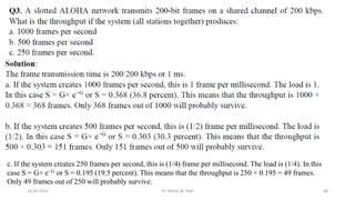 Chapter3.pdf - Data Link Layer LLC and MAC SubLayers | PDF