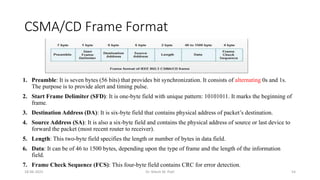 Chapter3.pdf - Data Link Layer LLC and MAC SubLayers | PDF