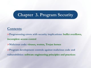 security related to software program discuss how it protect and defend ...