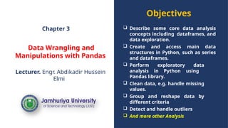 Data wrangling and manipulation of data secince Chapter 3.pptx