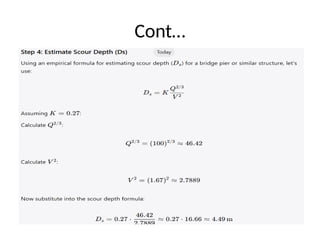 Comprehensive Analysis and Design of Steel Girder Bridges | PPTX