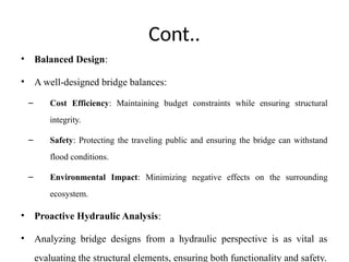 Comprehensive Analysis and Design of Steel Girder Bridges | PPTX