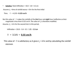 Comprehensive Analysis of Rainfall Infiltration and Soil Moisture ...