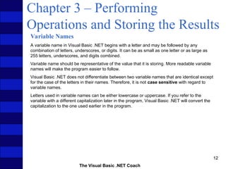 Comprehensive Guide to Variables and Data Types in Visual Basic .NET ...
