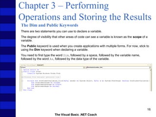 Comprehensive Guide to Variables and Data Types in Visual Basic .NET ...