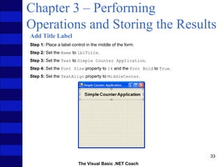 Comprehensive Guide to Variables and Data Types in Visual Basic .NET ...