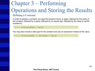 Comprehensive Guide to Variables and Data Types in Visual Basic .NET ...