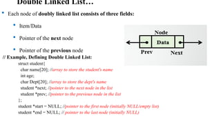 Comprehensive Guide to Linked Lists and Dynamic Data Structures | PPTX