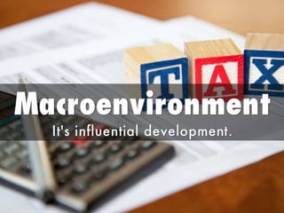 What are some influential macro-environment developments?