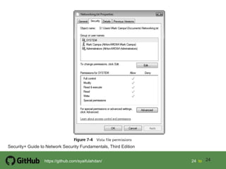 Chapter 3 access control fundamental i | PDF