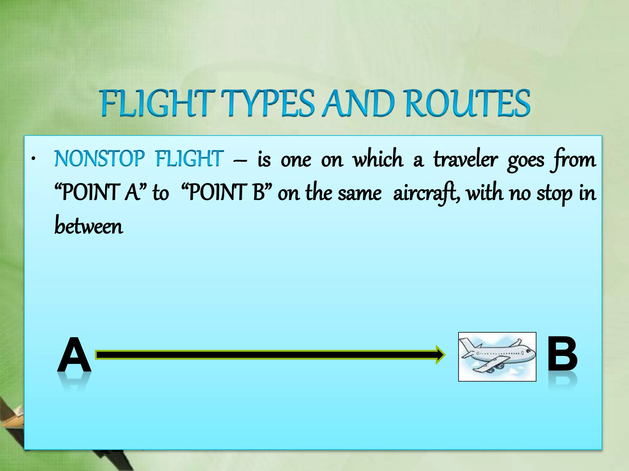 AIR TRANSPORTATION | PPTX