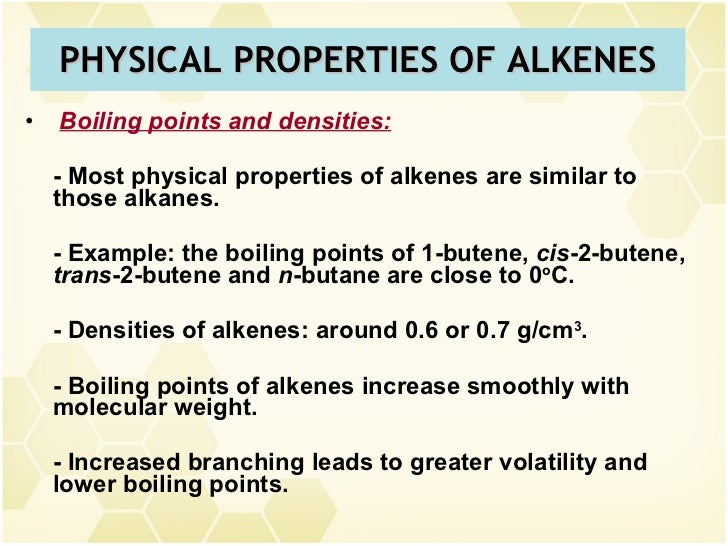 Chapter 3 Alkenes