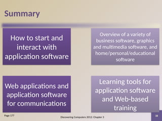 CHAPTER 3 - Application Software and types | PPTX
