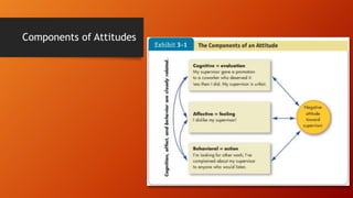 Components of Attitudes
 