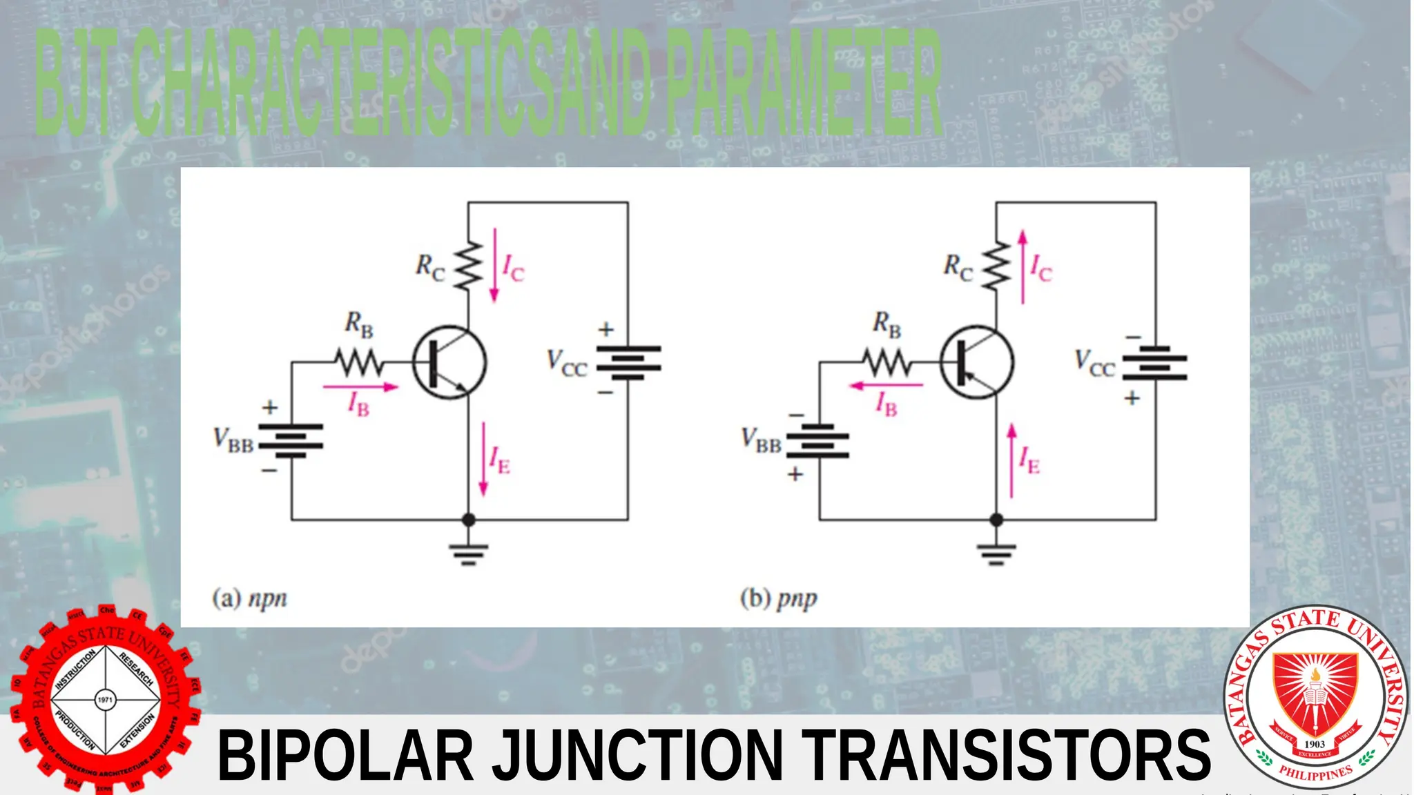 Chapter (3) - Bipolar Junction Transistor | PPTX