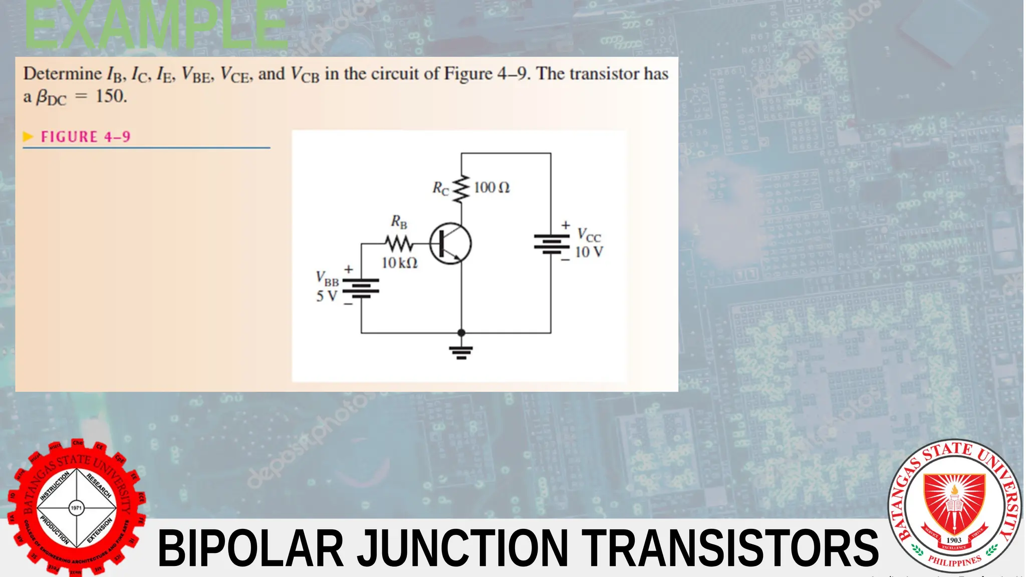 Chapter (3) - Bipolar Junction Transistor | PPTX
