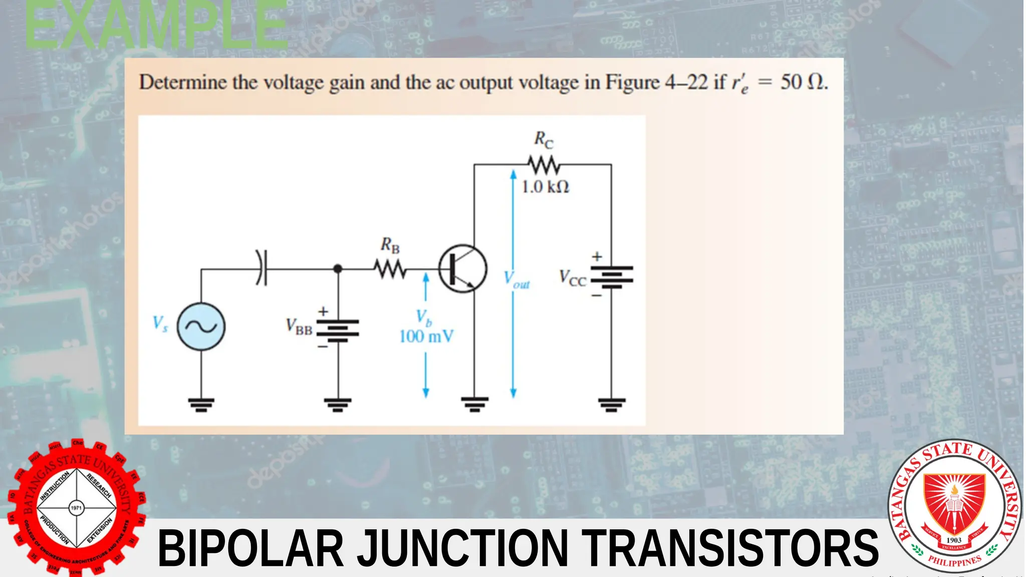 Chapter (3) - Bipolar Junction Transistor | PPTX