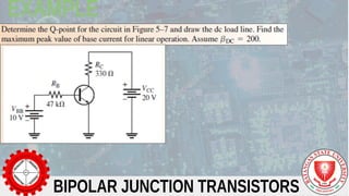 Chapter (3) - Bipolar Junction Transistor | PPTX