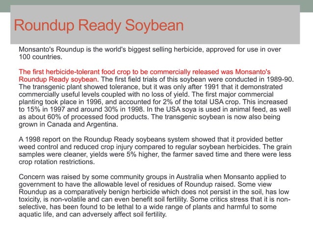Case Study Biotechnology In Food And Beverages Industry Pptx